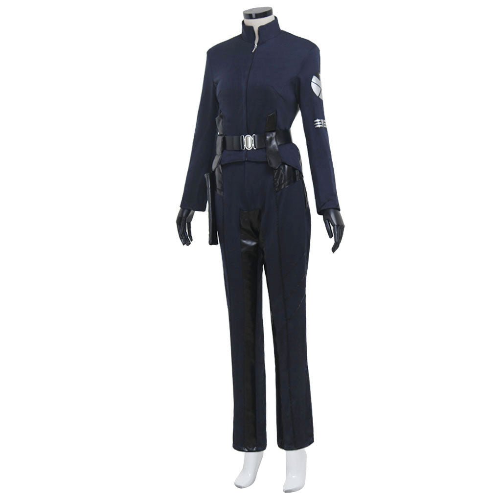 Astricos Avengers Maria Hill Cosplay Costume - Adult Deputy Director Uniform - Astricos