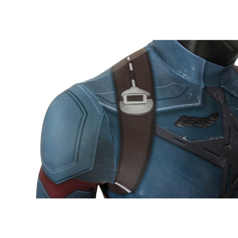 Astricos Avengers Infinity War Captain America Cosplay Jumpsuit Costume - Astricos