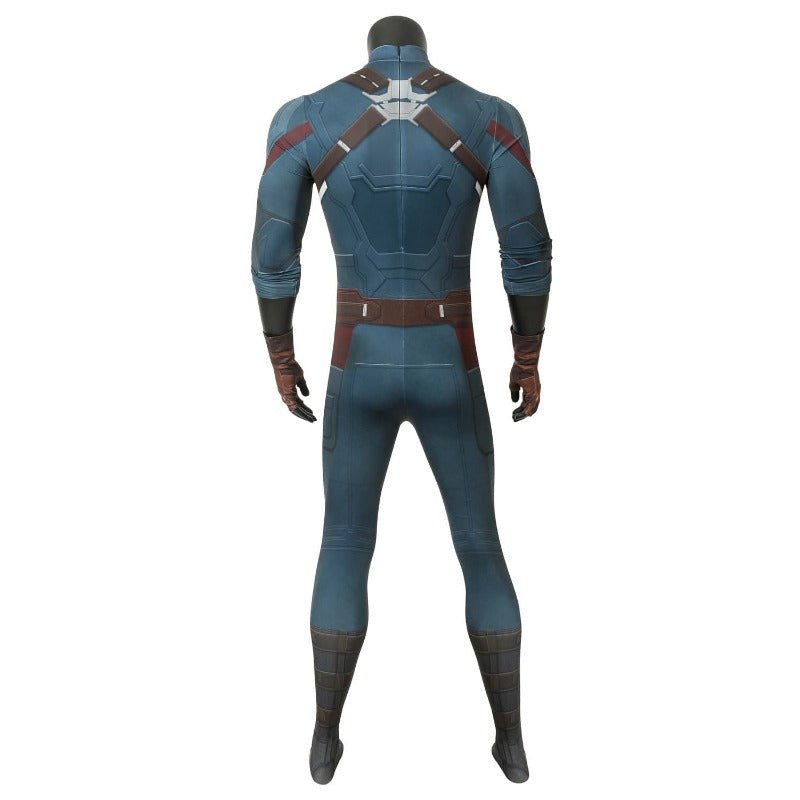 Astricos Avengers Infinity War Captain America Cosplay Jumpsuit Costume - Astricos