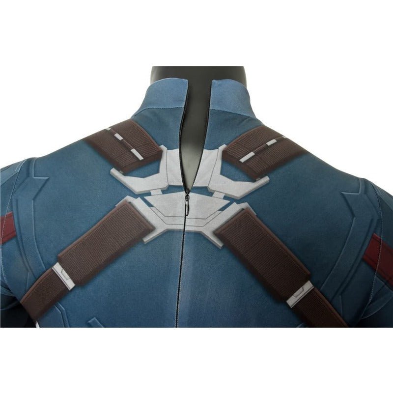 Astricos Avengers Infinity War Captain America Cosplay Jumpsuit Costume - Astricos