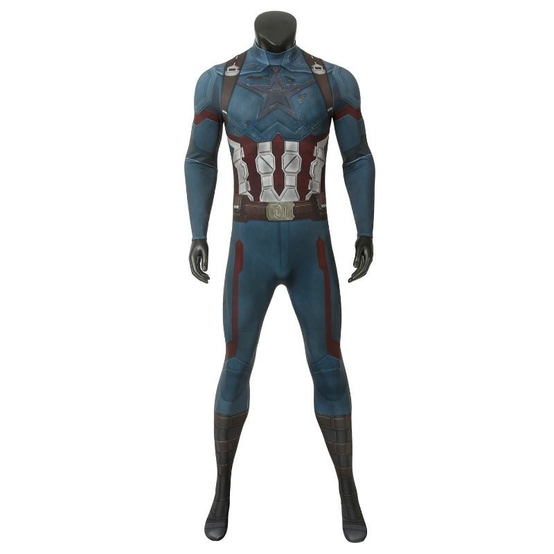 Astricos Avengers Infinity War Captain America Cosplay Jumpsuit Costume - Astricos