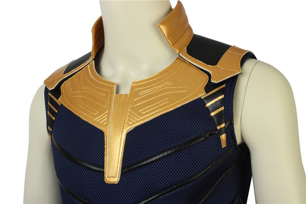 Astricos Avengers: Infinity War Thanos Cosplay Costume - Vest, Pants, Gloves Set - Astricos