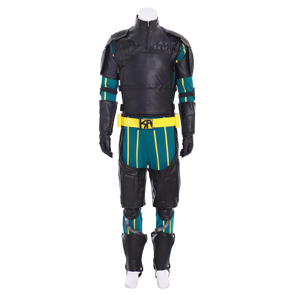 Astricos Cosplay Costume – Dave Lizewski Kick-Ass Superhero Suit - Astricos