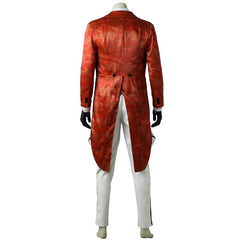 Astricos Cosplay Red Jacket & Orange Vest Suit for Halloween & Festivals - Astricos