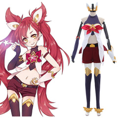 Astricos Jinx Cosplay Costume - Star Guardian Magic Girl Combat Uniform - Astricos