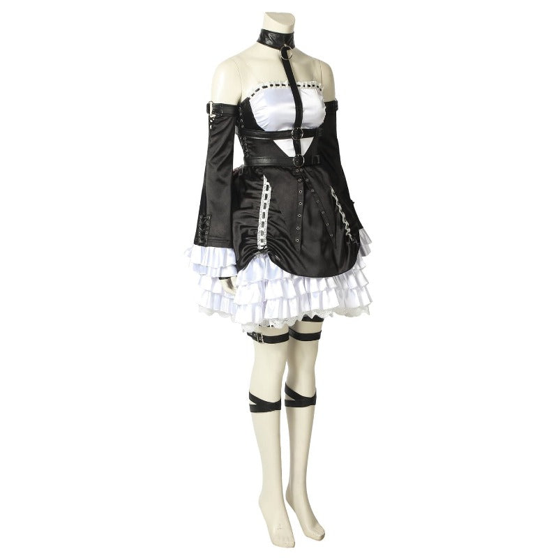 Astricos Marie Rose Cosplay Costume - Authentic Dead or Alive 6 Fancy Dress with Shoes for Halloween - Astricos