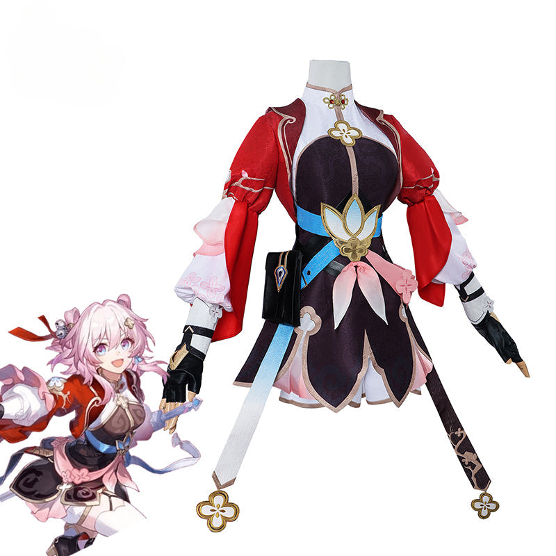 Astricos March 7th Cosplay Costume - Honkai Star Rail Inspired Outfit for Women - Astricos