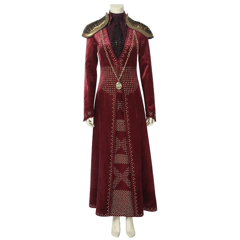 Astricos Cersei Lannister Red Dress Cosplay Costume | Custom-Made Game of Thrones Outfit - Astricos