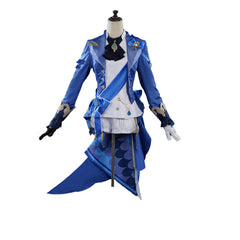 Astricos Genshin Impact Furina Costume - Hydro Archon Focalors Cosplay Ensemble for Enthusiasts - Astricos