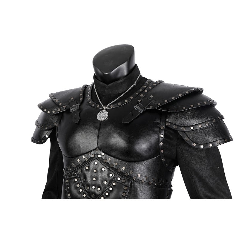 Astricos Geralt of Rivia Cosplay Costume - Men's Premium Halloween Armor Outfit - Astricos