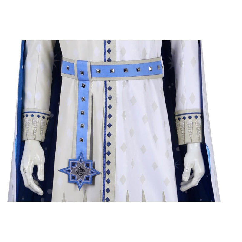 Astricos King Magnifico Costume - Premium Male Cosplay Robe, Cloak & Belt for Themed Events - Astricos