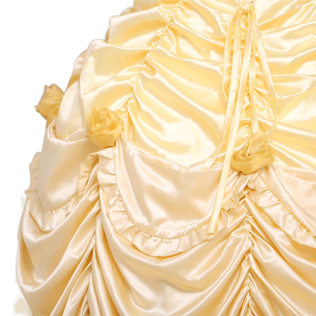 Astricos Belle Cosplay Costume Series | Elegant Disney Princess Dress for Halloween & Cosplay - Astricos