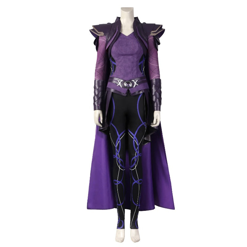 Astricos Doctor Strange Multiverse of Madness Clea Cosplay Suit - Premium Purple Outfit - Astricos