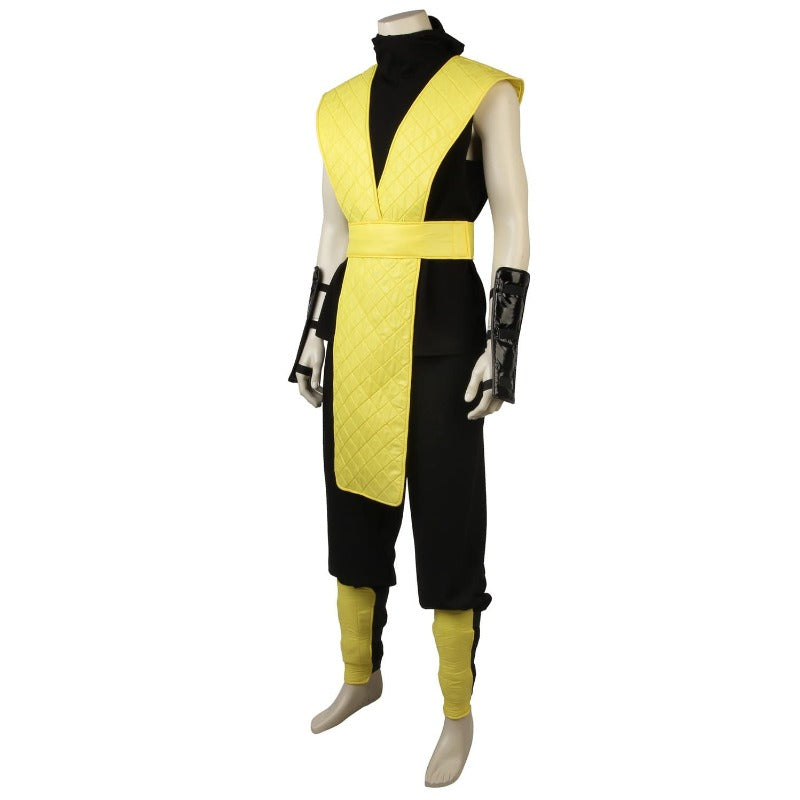 Astricos Mortal Kombat X Scorpion Cosplay Costume Full Set - Custom Made for Halloween - Astricos