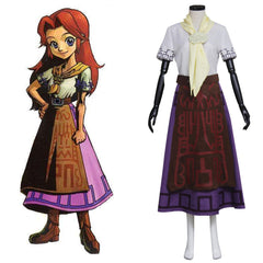 Astricos Malon Cosplay Costume - Authentic Zelda Cowgirl Dress for Women - Astricos