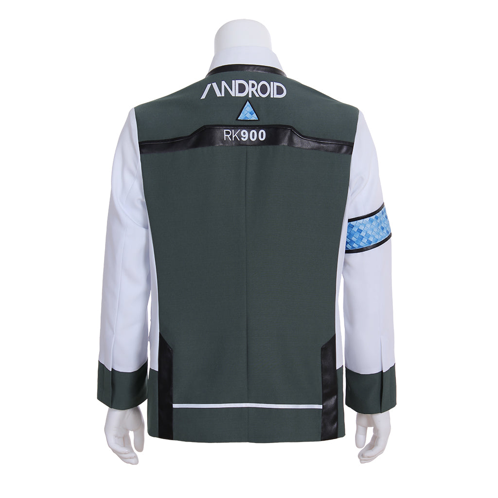 Men's Astricos Connor RK900 Cosplay Costume - Authentic Detroit Become Human Jacket Coat - Astricos