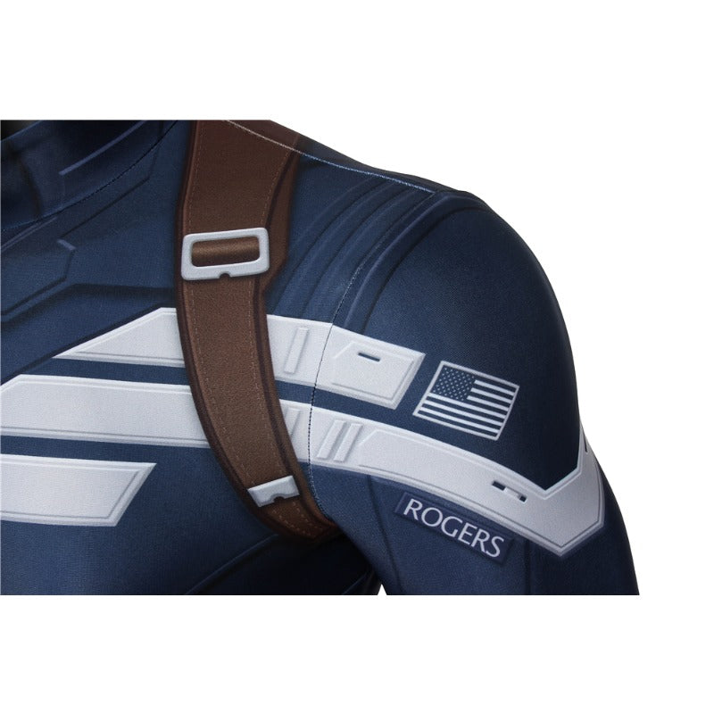 Astricos Captain America Winter Soldier Digital Printed Cosplay Costume for Enthusiasts & Events - Astricos