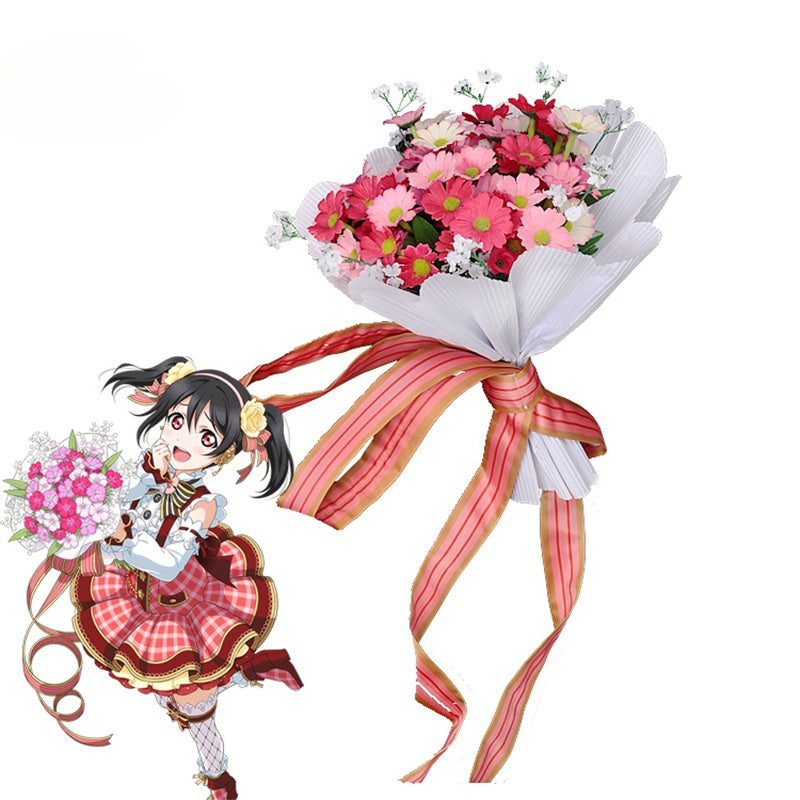 Astricos Flower Bouquet Cosplay - Love Live Inspired Floral Accessory - Astricos