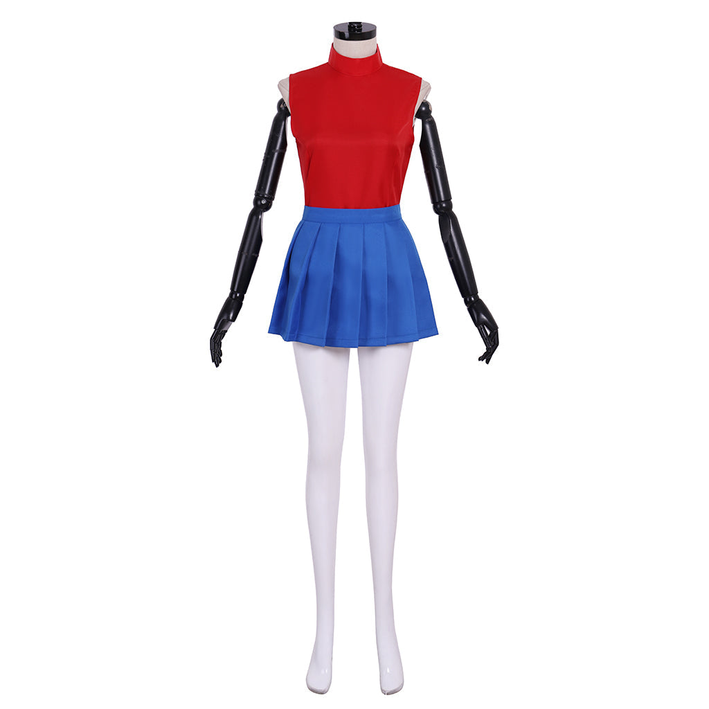 Sakura Kasugano Cosplay Costume | Authentic Street Fighter Uniform | Astricos Game Series - Astricos