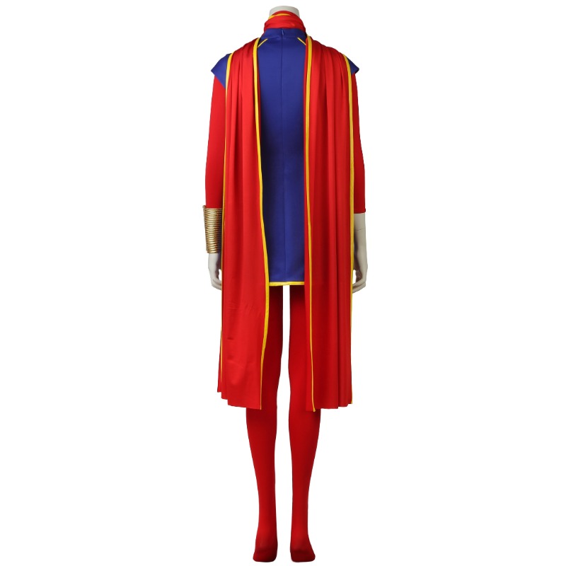 Astricos Kamala Khan Cosplay Costume - Women's Jumpsuit & Cloak for Marvel Themed Events - Astricos