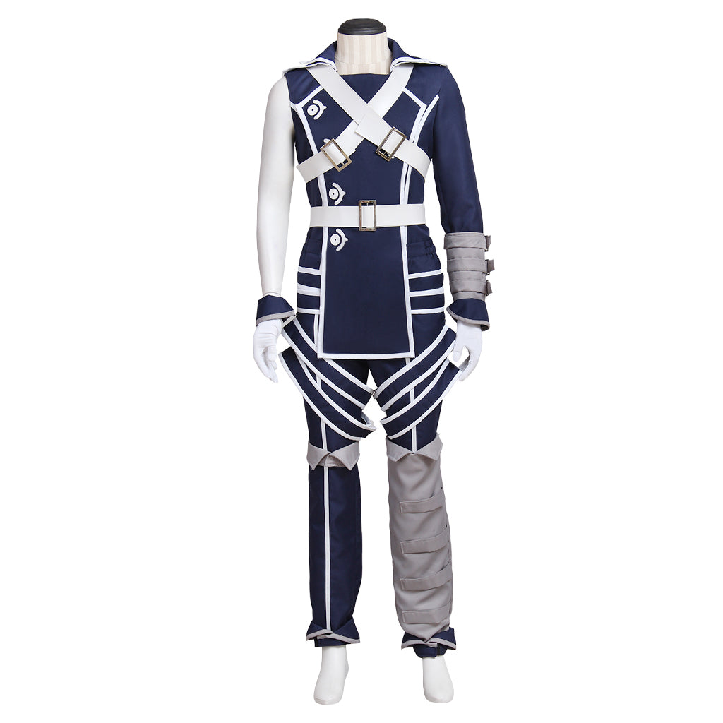 Astricos Fire Emblem Awakening Chrom Cosplay Costume | Heroic Prince Combat Uniform with Cloak - Astricos