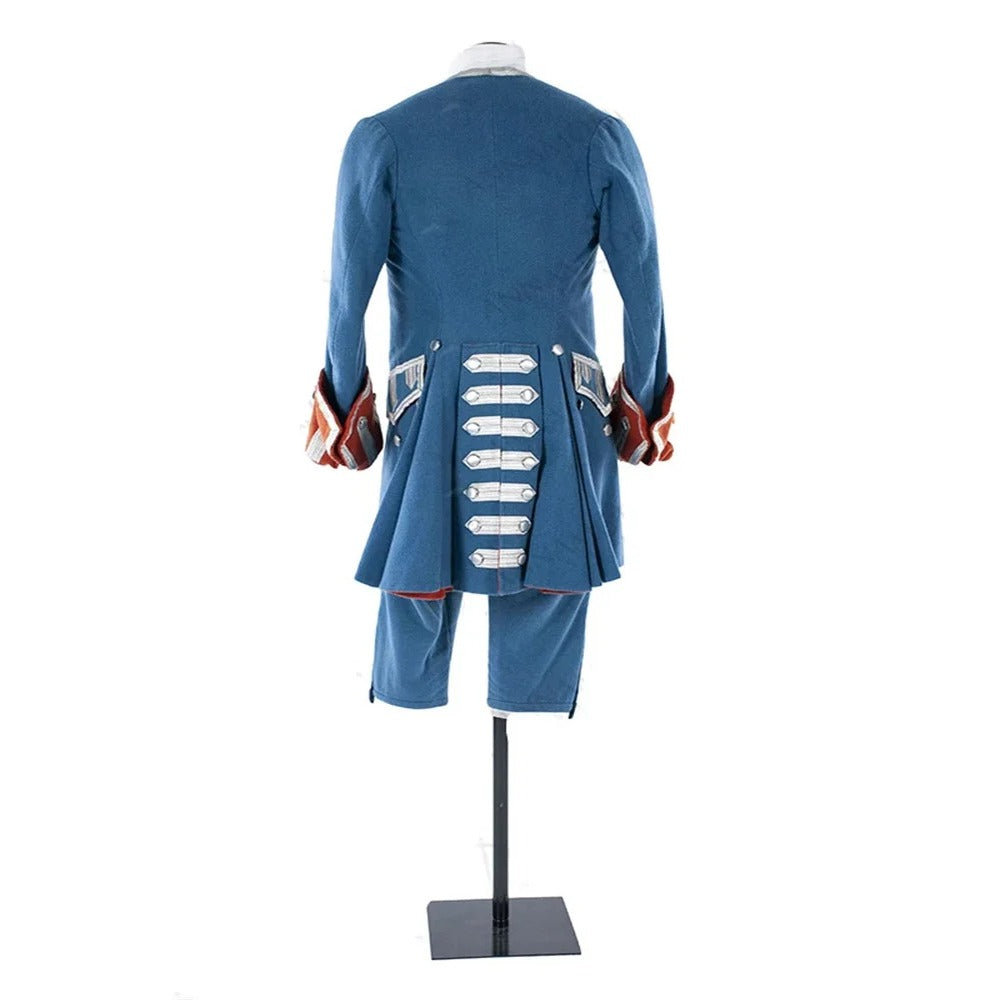 Astricos Blue Victorian Military Cosplay Uniform - Custom-Made Royal Guard Costume - Astricos