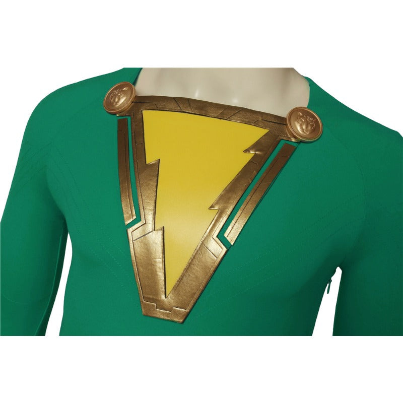 Astricos Shazam Green Version Cosplay Costume – High-Quality Superhero Outfit for Enthusiasts - Astricos