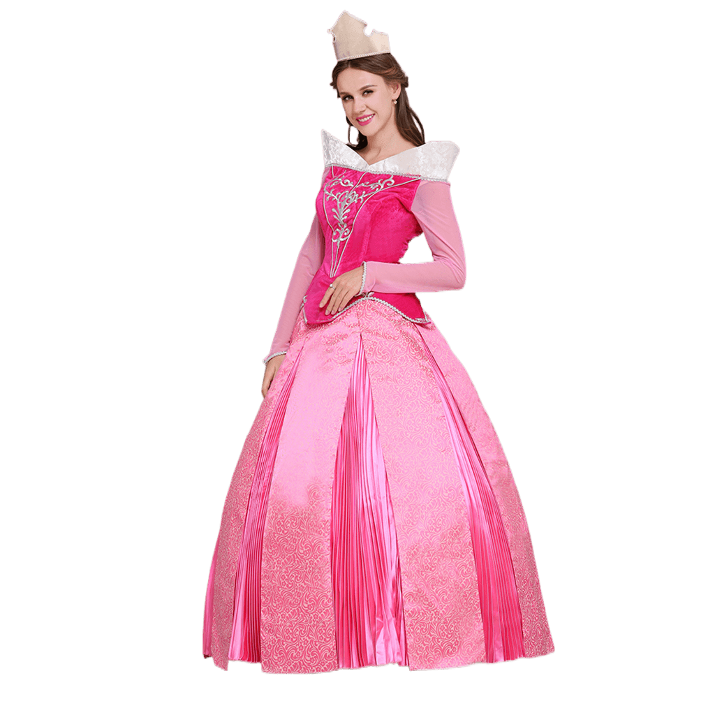 Astricos Disney Sleeping Beauty Aurora & Prince Phillip Cosplay Costumes for Couples - Astricos