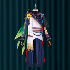 Astricos Cosplay Costume - Genshin Impact Ultraviolet Design with Ear Accessories, Ideal for Halloween - Astricos