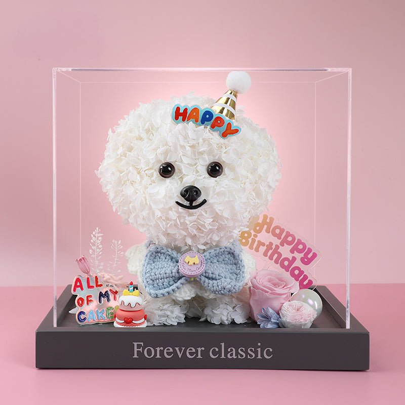 Astricos Bichon Frise Figurine - Perfect for Special Occasions and Gifting - Astricos