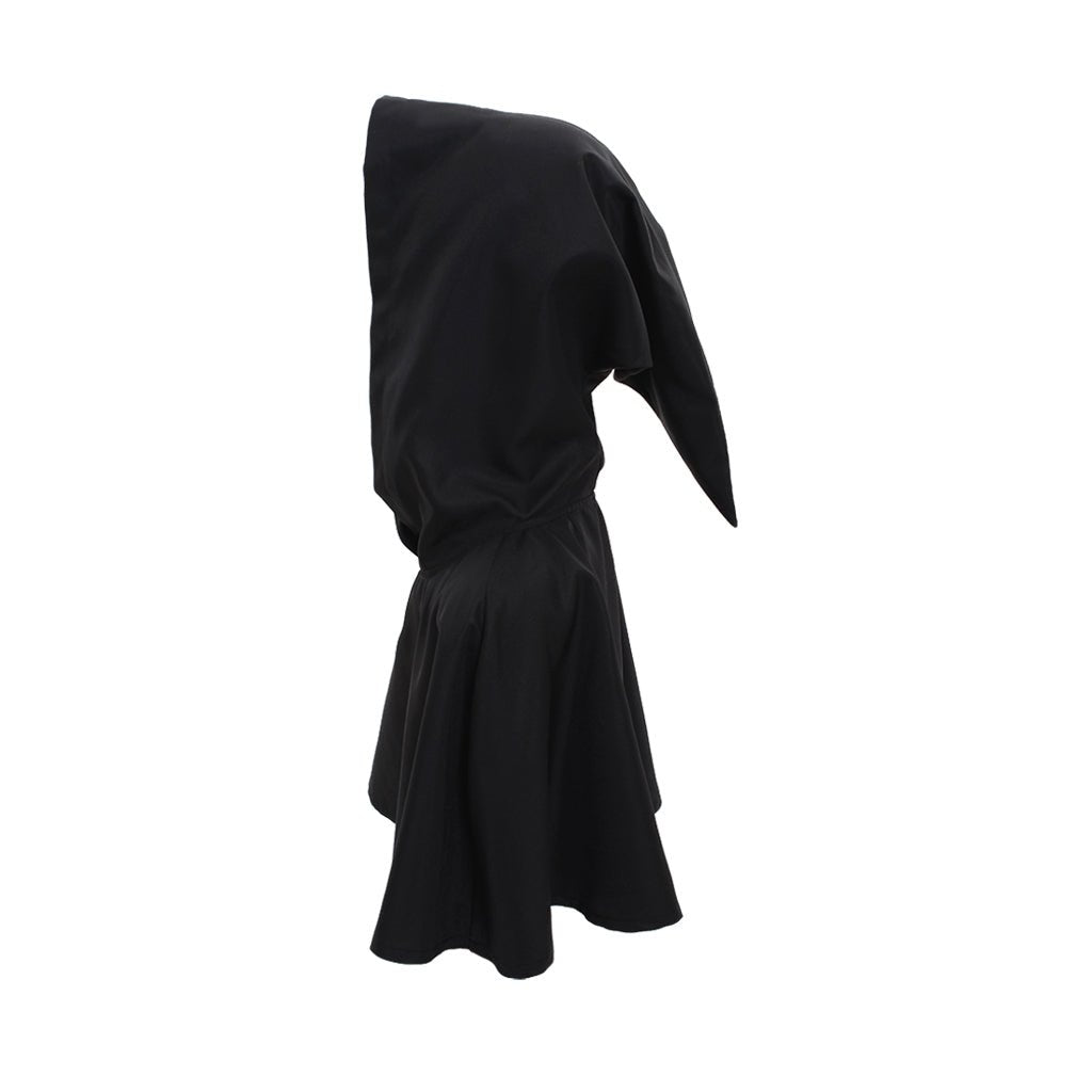 Astricos Black Hooded Cape - Versatile Mystic Garment for Cosplay and Occasions - Astricos