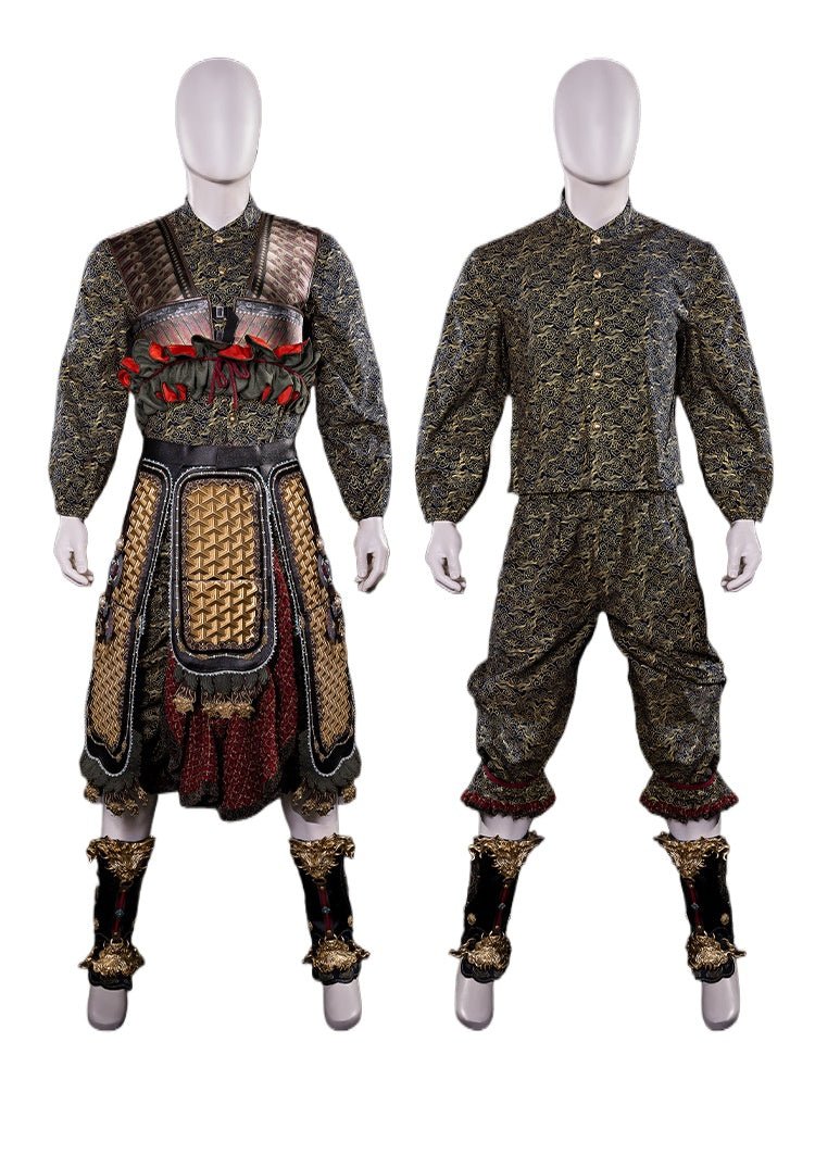 Astricos Wukong Cosplay Costume for Men | Black Myth Qitian Dasheng Hero Suit - Astricos