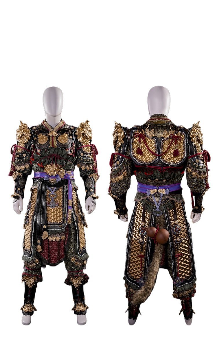 Astricos Wukong Cosplay Costume for Men | Black Myth Qitian Dasheng Hero Suit - Astricos