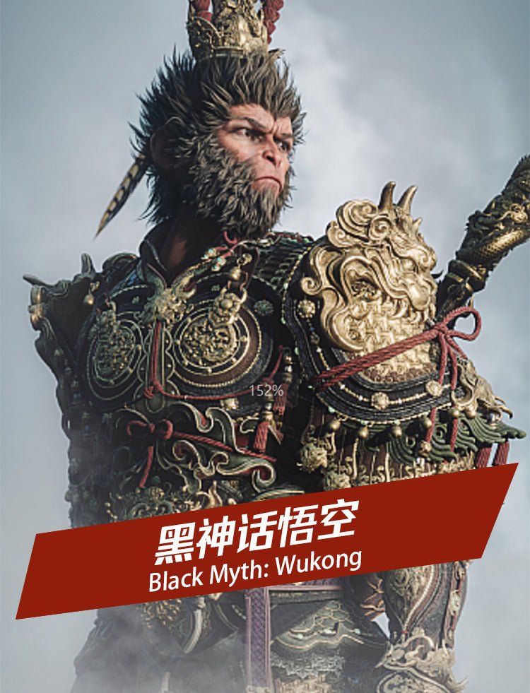 Astricos Wukong Cosplay Costume for Men | Black Myth Qitian Dasheng Hero Suit - Astricos