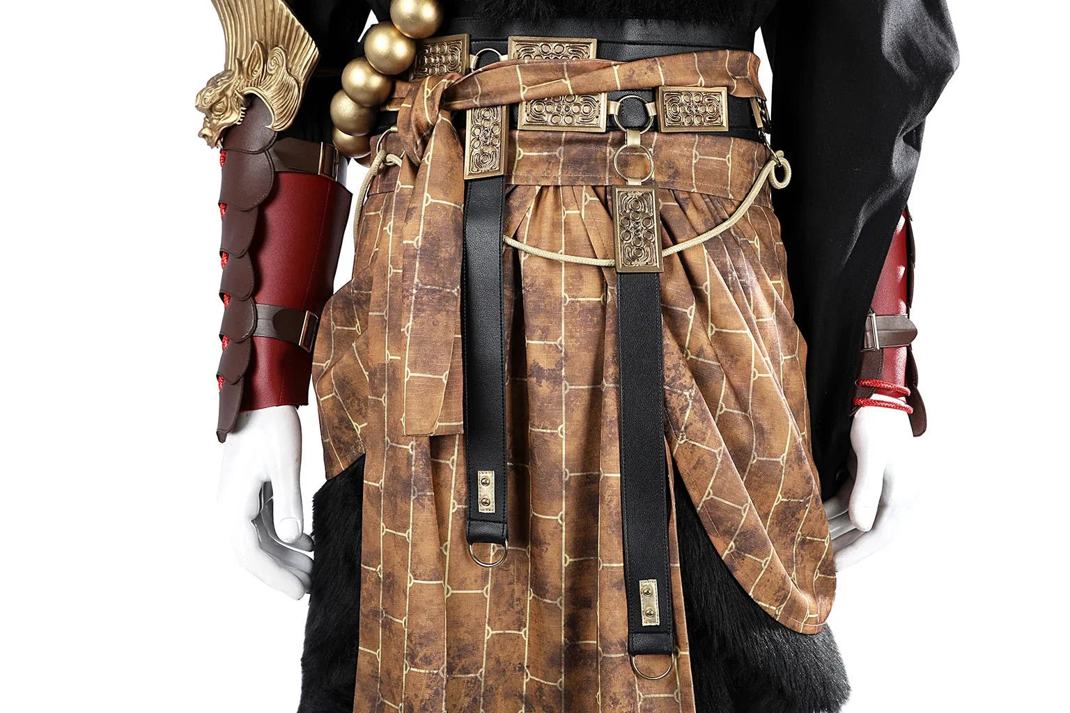 Astricos Black Myth Wukong Cosplay Costume | Premium Black Robe Full Set - Astricos