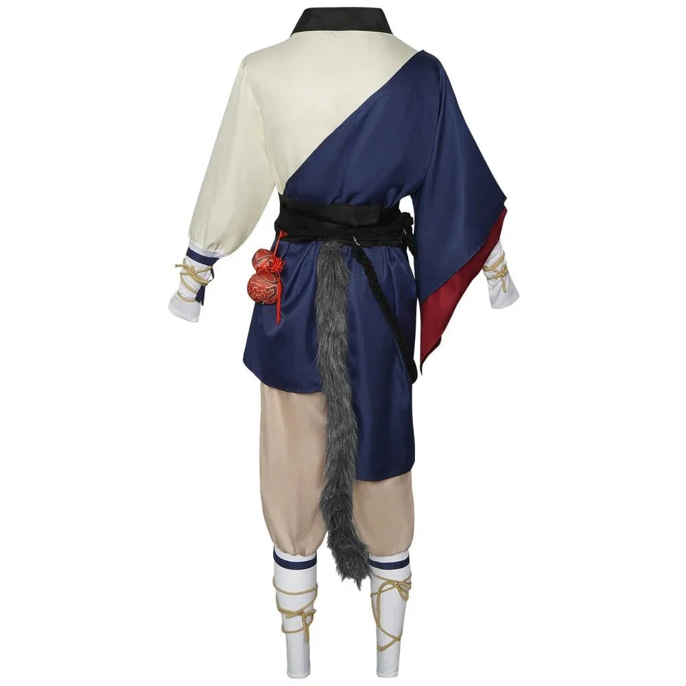 Astricos Wukong Cosplay Costume | The Destined One Masked Warrior Outfit for Halloween & Anime Events - Astricos