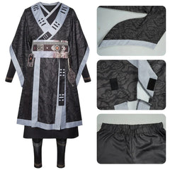 Astricos Wukong Yin-Yang Dharma Robe | 'The Destined One' Adult Anime Cosplay Costume - Astricos