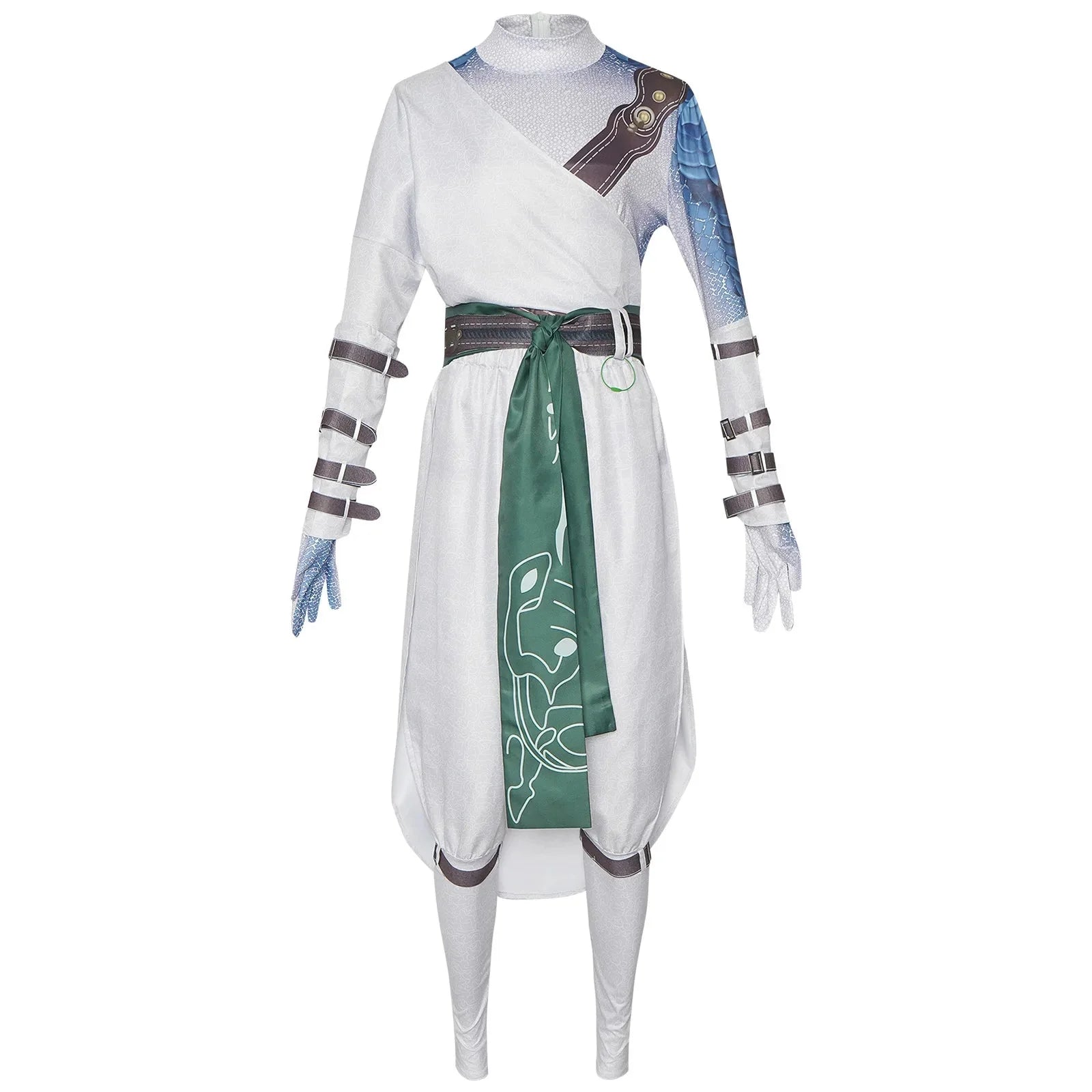 Astricos Wukong White-Clad Noble Cosplay Costume | Elegant White Robe for Men | Halloween Suit for Fans - Astricos