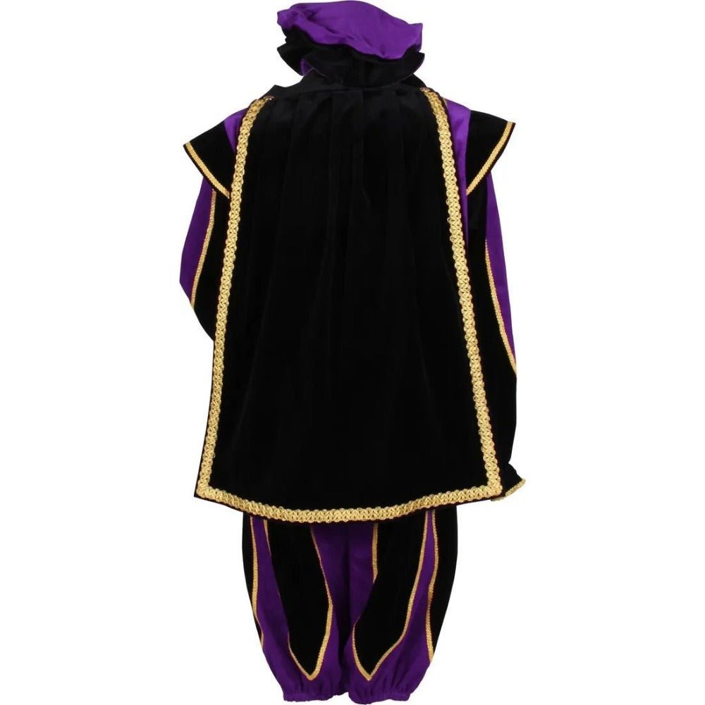 Astricos Black Peter Cosplay Costume for Men - Luxurious Tudor Velvet Holiday Outfit with Ball Gown - Astricos