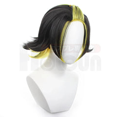 Astricos Bachira Cosplay Wig - Blue Lock Football Player Style Synthetic Fiber Adjustable Halloween Wig - Astricos