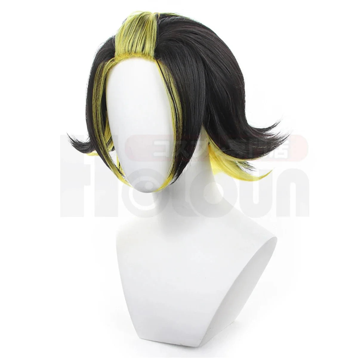 Astricos Bachira Cosplay Wig - Blue Lock Football Player Style Synthetic Fiber Adjustable Halloween Wig - Astricos