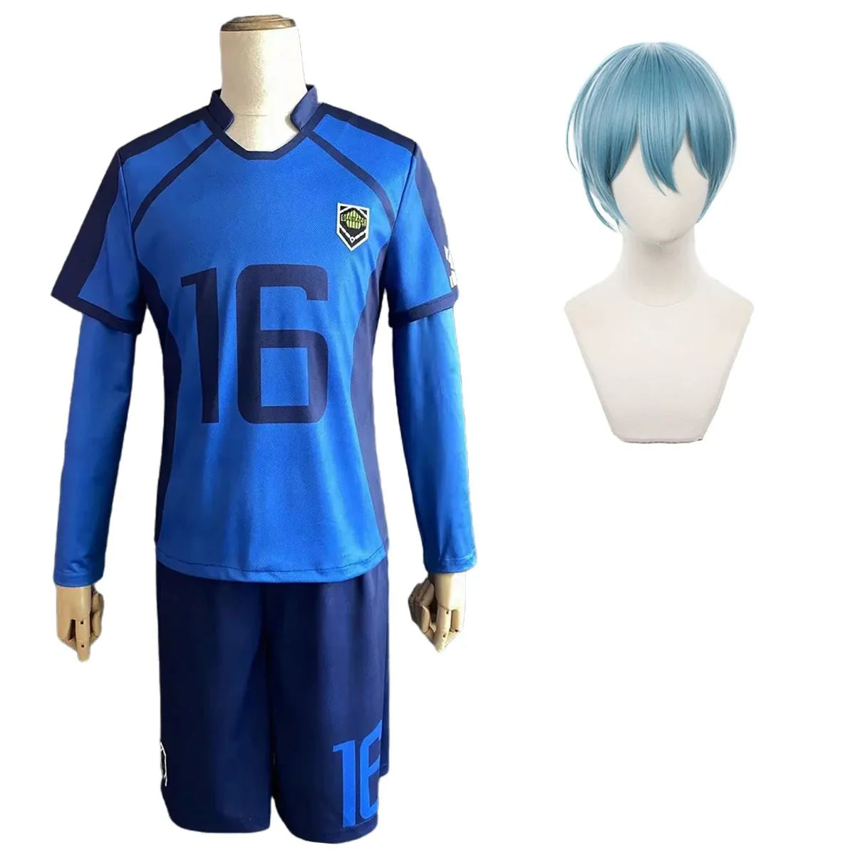 Astricos Anime Cosplay Costume Wigs - Blue Lock Characters Isagi, Bachira, Chigiri, Rin, Sae, and More - Astricos