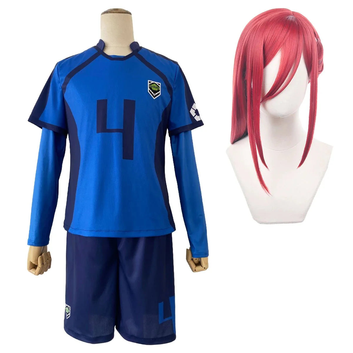 Astricos Anime Cosplay Costume Wigs - Blue Lock Characters Isagi, Bachira, Chigiri, Rin, Sae, and More - Astricos