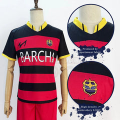 Astricos Anime Blue Lock FC Barcha Bachira Otoya Lavinho Cosplay Costume Wig Embroidery Football Uniform Halloween 3PCS Set - Astricos