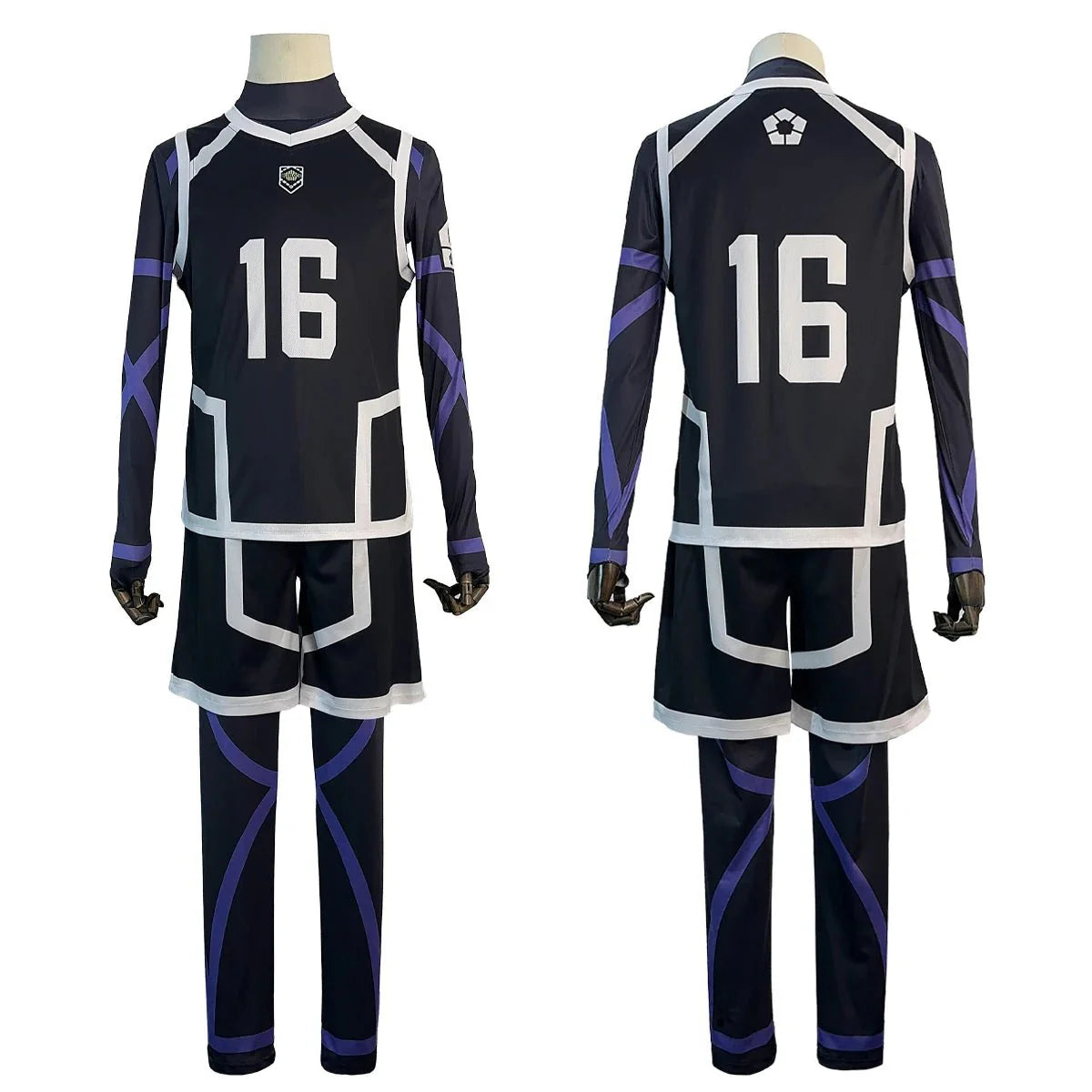 Astricos Bachira Cosplay Costume Set - Blue Lock Season 2 Anime Football Uniform and Wig - Astricos