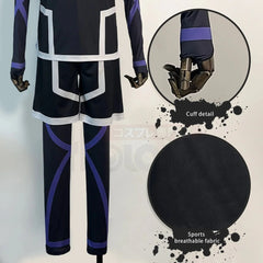 Astricos Bachira Cosplay Costume Set - Blue Lock Season 2 Anime Football Uniform and Wig - Astricos