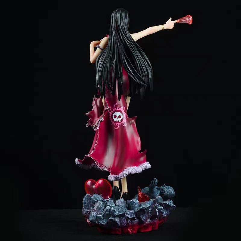 Astricos Boa Hancock ONE PIECE PVC Action Figure - Elegant Pirate Empress Statue for Desk or Display - Astricos