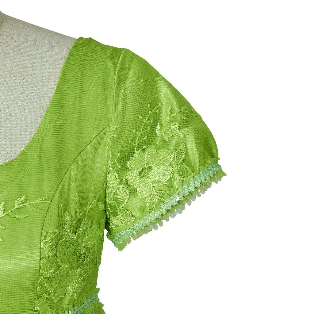 Astricos Cosplay Costume Green Empire Gown - Embrace the Charm of Regency Era - Astricos