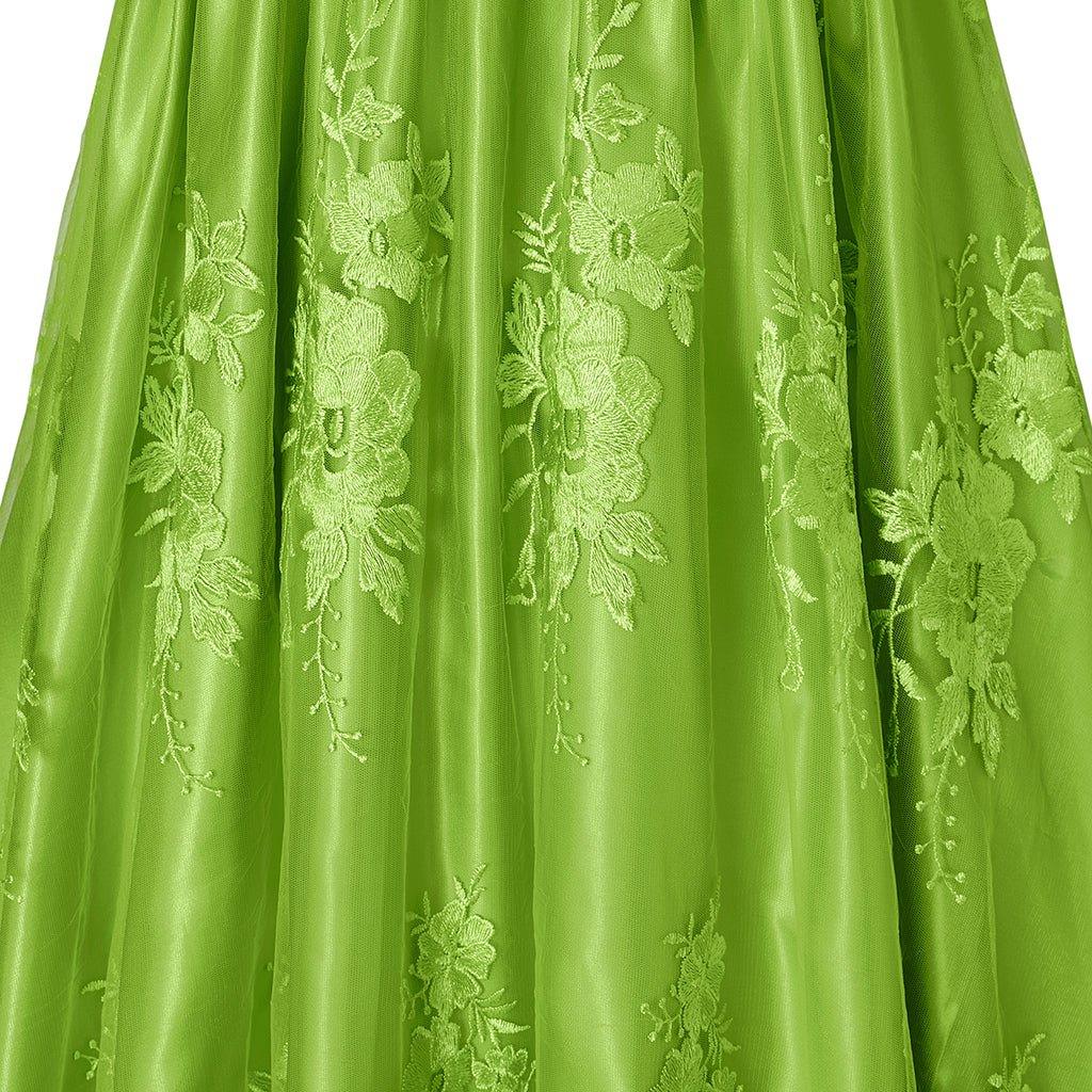 Astricos Cosplay Costume Green Empire Gown - Embrace the Charm of Regency Era - Astricos