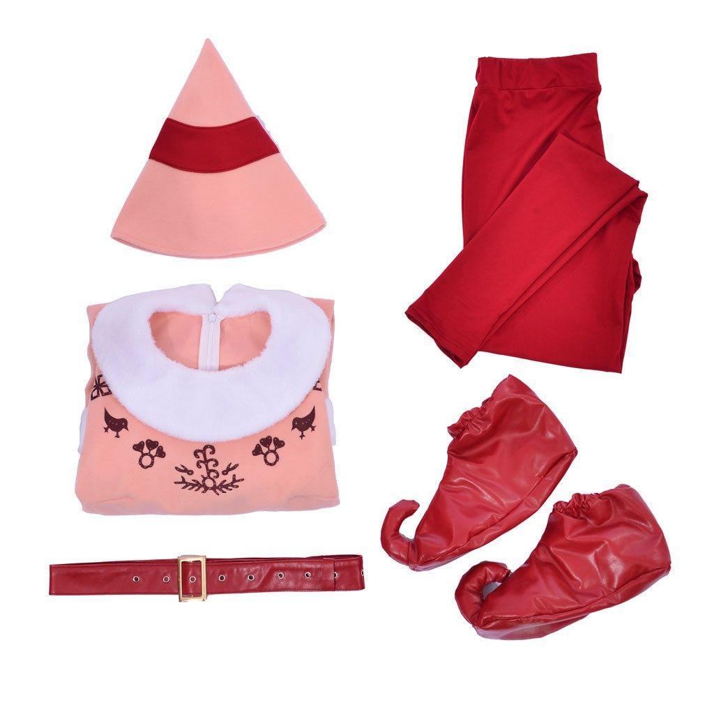 Astricos Elf Couple Cosplay Costume | Festive Movie-Inspired Outfits for Christmas - Astricos